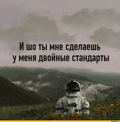 И шо ты мне сделаешь у меня двойные стандарты / Приколы для даунов ::  разное / картинки, гифки, прикольные комиксы, интересные статьи по теме.