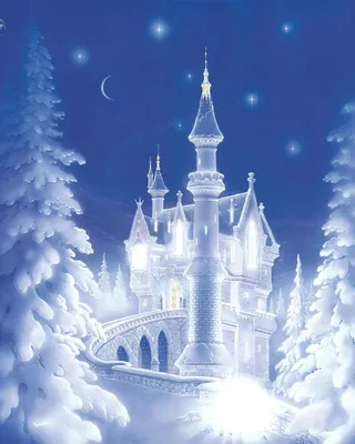 Замок Снежной королевы |в парке Остров мечты – Иолла