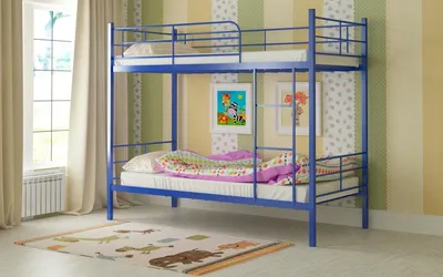 Двухъярусная кровать Green Mebel домик бэйби люкс_2-02Bx97.5x225 см -  купить по выгодной цене в интернет-магазине OZON (1006179688)