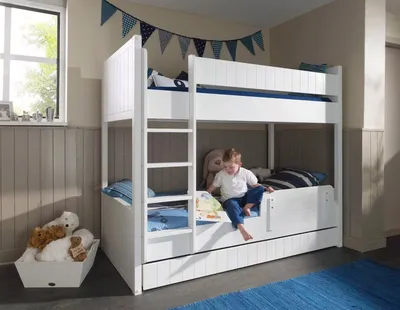 Двухъярусная кровать Гранада-1 ПЯ - кровать от производителя Формула мебели  , купить, заказать в Москве.