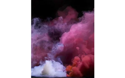 Дым, чёрный фон и немного цветных фильтров | Пикабу