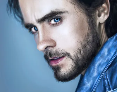 Обои на рабочий стол Американский рок-музыкант и актер Джаред Лето / Jared  Leto, by MemorYsto, обои для рабочего стола, скачать обои, обои бесплатно