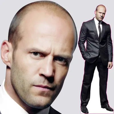 Ростовая фигура Джейсон Стэтхэм (Jason Statham) 586х1800 мм - купить по  выгодной цене | Магазин шаблонов Принт100