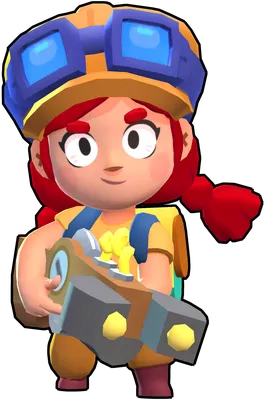 Jessie | Brawl Stars Wiki | Fandom | Star character, Star wallpaper, Brawl