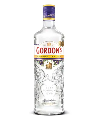 Купить джин Gordon`s Dry Gin 37,5% в Алматы за 8135 тенге с доставкой на  дом или в организацию!