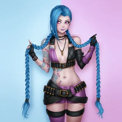 Статуэтка Jinx Джинкс Лига Легенд League of Legends 24 см LOL 22. 39  (ID#968497929), цена: 950 ₴, купить на Prom.ua