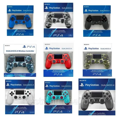 Джойстик PS4 DualShock 4 | Разные цвета | Беспроводной | Геймпад Replica  (ID#155414662), цена: 44.35 руб., купить на Deal.by