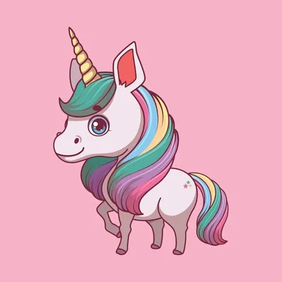 Cartoon unicorn hi-res stock photography and images - Alamy