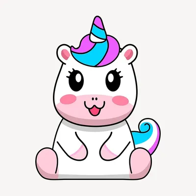 Unicorn PNG Transparent Clipart Kids Cartoon Design,printable  Sublimation,digital Instant Download,baby Shower,unicorn PNG Art - Etsy