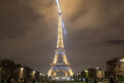 Фотошпалери Ейфелева вежа Париж. Каталог: Чорно-білі. №15165 | ABC-Decor