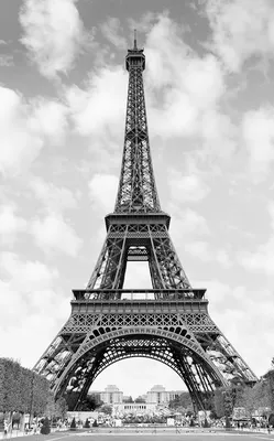 Париж. Ейфелева вежа вночі