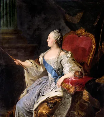 Файл:Profile portrait of Catherine II by Fedor Rokotov (1763, Tretyakov  gallery).jpg — Википедия