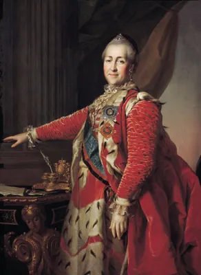 Екатерина II на прогулке в Царскосельском парке — Википедия