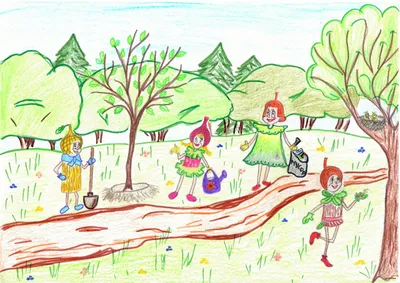 Всероссийский конкурс детского рисунка “Эколята – друзья и защитники  Природы!” | Детский сад №31
