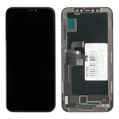 Дисплей в сборе с тачскрином для Apple iPhone X (OLED), черный - купить в  Краснодаре в интернет-магазине PartsDirect