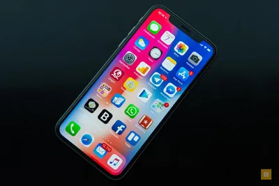Дисплей в сборе (тач стекло и матрица) для iPhone X черный