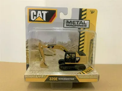 Экскаватор Cat 320E, металлические машины масштаб 1:94, литье под  давлением, новая модель в коробке | AliExpress