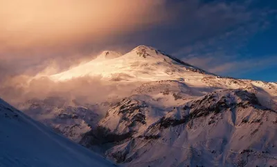 Summit Night on Mount Elbrus