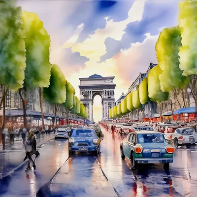 Елисейские поля (Champs Elysees) - Travelry