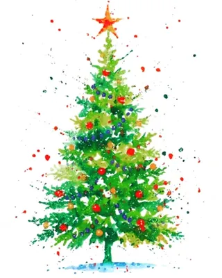 Зеленая новогодняя елка Сверкающие огни Мультфильм иллюстрация Нарисованная  рукой иллюстрация рождественской елки PNG , Мультфильм иллюстрация,  Красивая новогодняя елка, Нарисованная PNG картинки и пнг PSD рисунок для  бесплатной загрузки