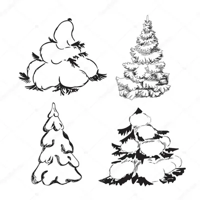 На открытом воздухе новогодней елки под снегом Стоковое Фото - изображение  насчитывающей напольно, рождество: 170603474