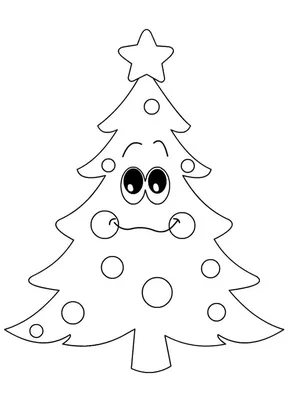 Создать мем \"раскраски, новогодняя елка раскраска, новогодние раскраски  елочка\" - Картинки - Meme-arsenal.com