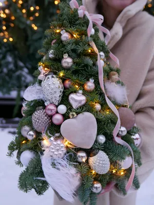 Купить Декоративная елочка на новый год с доставкой по Томску: цена, фото,  отзывы.