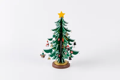 Настольная дизайнерская ёлочка на ножках – заказать на Ярмарке Мастеров –  P2NJIRU … | Christmas crafts, Christmas decorations sewing, Handmade  christmas decorations