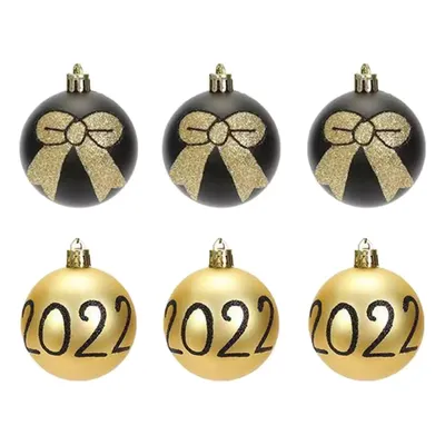 Набор ёлочных шаров Рождество \"пейзаж\", диаметр 8.5 см, купить по выгодной  цене в интернет-магазине OZON (804672889)