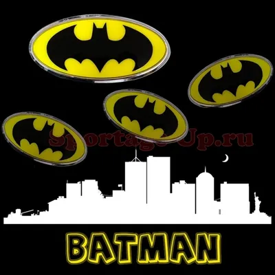 Шар с рис. 12\" (30 см) Batman / Бэтмен эмблема (на желтом) (BelBal) (1 шт.)  купить в Украине | Магазин воздушных шаров Party-Shop.com.ua