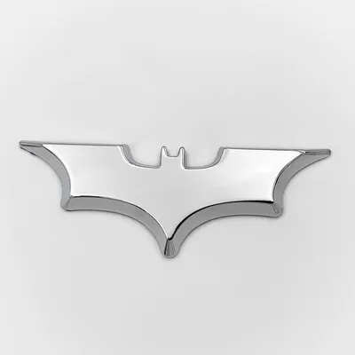 Эмблема шильдик Бэтмен 8.7x4.8 см. 3D Металл