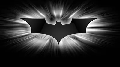 Бэтмен черно-белый логотип, Бэтмен черно-белый символ, текст, монохромный,  темный рыцарь png | Klipartz
