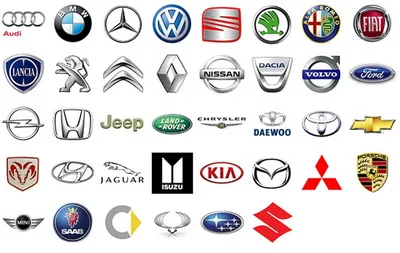 Набор изображений брендов мировых автопроизводителей — Code {Run}