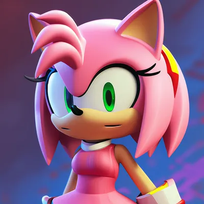 Эми Роуз - персонаж серии Sonic the Hedgehog» — создано в Шедевруме
