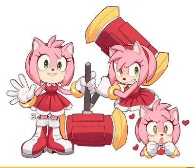 Amy Rose (Эми Роуз) :: StH art :: StH Персонажи :: Sonic (соник, Sonic the  hedgehog, ) :: kiioki11 :: фэндомы / картинки, гифки, прикольные комиксы,  интересные статьи по теме.