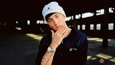 Eminem (Эминем) - обои 1366х768 на рабочий стол