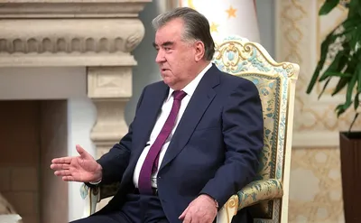 Встреча с Президентом Таджикистана Эмомали Рахмоном • Президент России