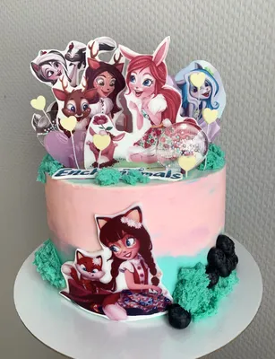 Торт enchantimals - Торты на заказ CakeMosCake