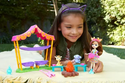 Кукла Mattel Enchantimals Дом в океане, с питомцем и аксессуарами |  AliExpress