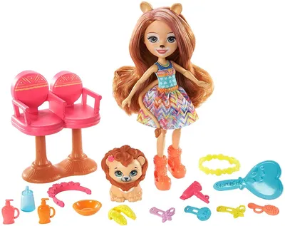 Кукла Энчантималс - Морские подружки - Камео с питомцами, 15 см от Mattel,  FKV60-FKV58 - купить в интернет-магазине ToyWay