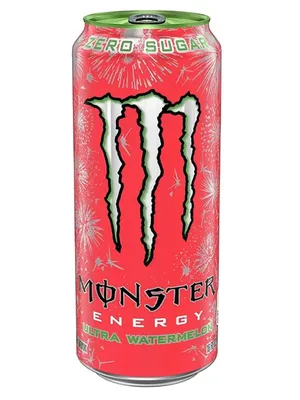 Monster Energy Энергетик напиток Монстер арбуз (без сахара), 500 мл