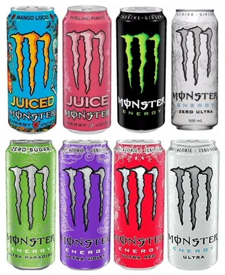 Газированный энергетический напиток Monster Energy 500 мл Великобритания:  продажа, цена в Луцке. Энергетики от \"Феерия Ароматов\" - 1643306802