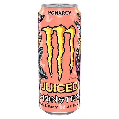 Энергетический напиток Monster Energy Monarch со вкусом персика и  нектарина, 500 мл – Napitki Store