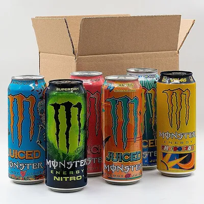 Спорт и Энергетика Напитки Monster Energy Газированная вода The Ultimate  Monster Guide, кока-кола, еда, продуктовый магазин, монстр энергетика png |  PNGWing