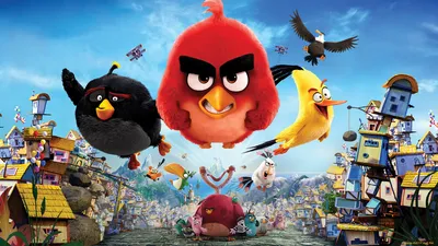 Angry Birds 2 в кино. Обои для рабочего стола. 2560x1440