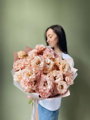 Букет из сиреневой эустомы - заказать доставку цветов в Москве от Leto  Flowers