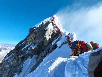 Mount Everest стоковое изображение. изображение насчитывающей высоко -  30209385