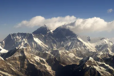 Скачать обои горы, снег, пейзаж, эверест, вершина разрешение 1920x1200  #200255