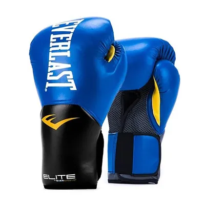 Everlast Pro Style Elite Workout Training Boxing Gloves, 12 Ounces, Blue -  Walmart.com