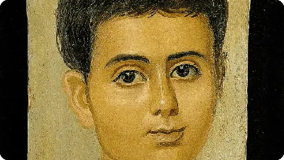 Христианская икона - преемница античного погребального изображения.Фаюмские  портреты: Персональные записи в журнале Ярмарки Мастеров
